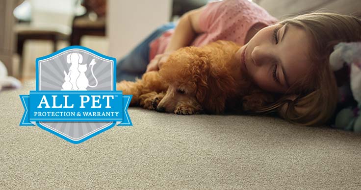 Carpeting with Pet protection