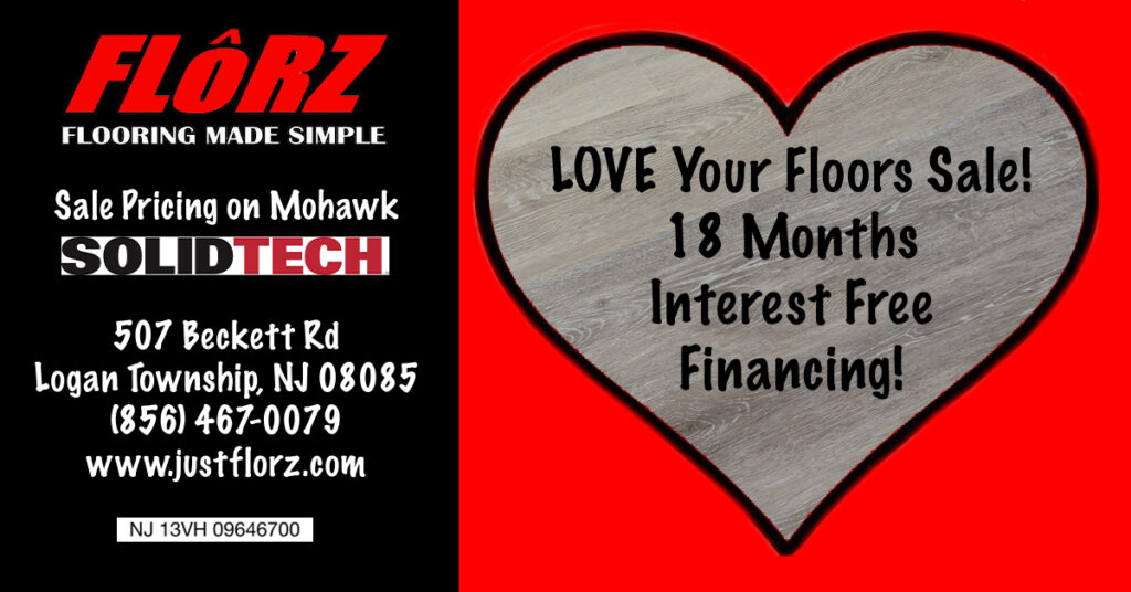 Love your floors, flooring delco, flooring south jersey
