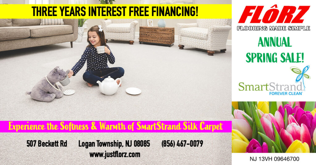 Spring Carpet Sale, Interest Free Financing