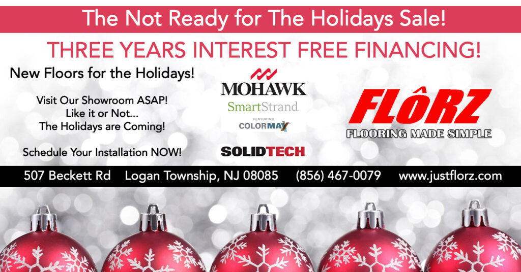 Holiday Flooring Sale, Flooring South Jersey, Flooring, Carpet, Hardwood Floors