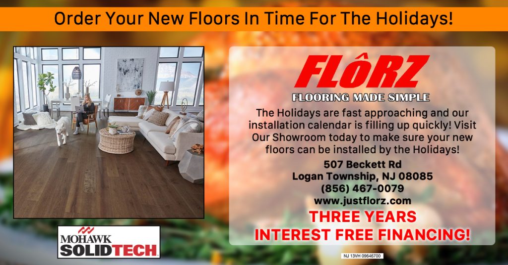 new floors for the holidays, solidtech flooring, luxury vinyl flooring, flooring south jersey