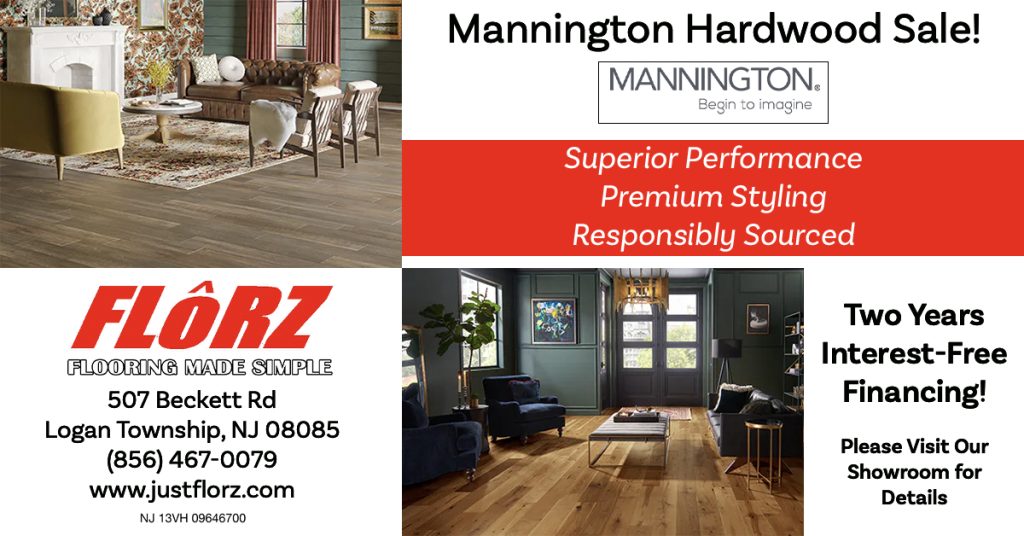 Mannington Hardwood Flooring, Flooring South Jersey, Delco Flooring