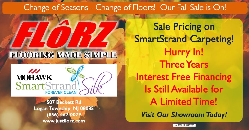 Fall Flooring Sale, Interest-Free Financing