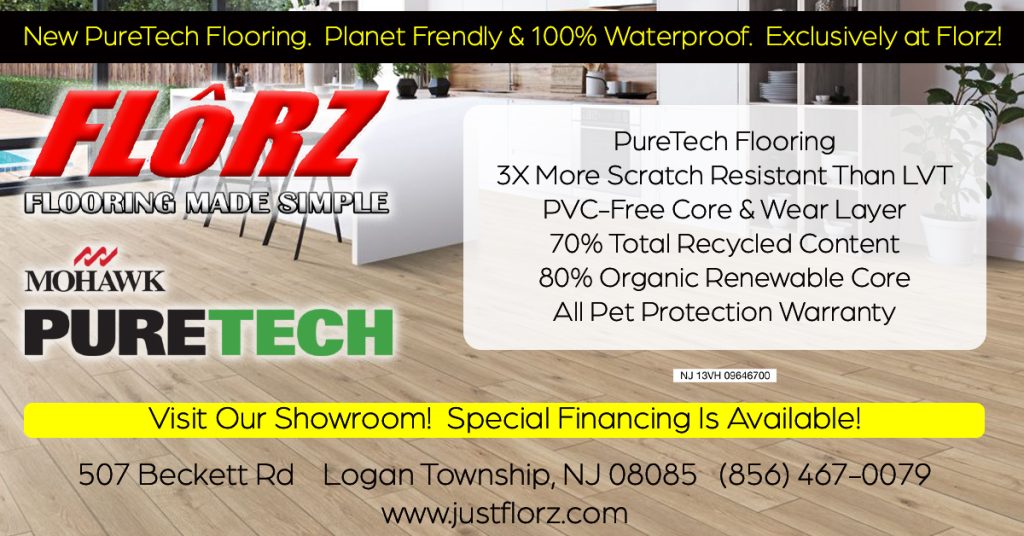Mohawk PureTech, PureTech Flooring, Organic Flooring, Waterproof flooring, flooring south jersey, flooring delco