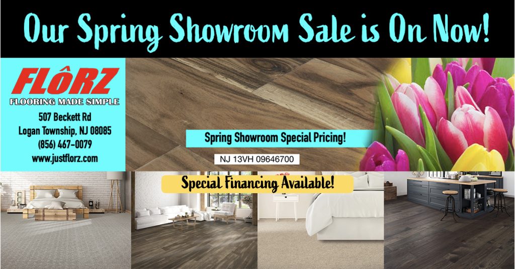 Spring Flooring Sale, Flooring South Jersey, Carpet, Luxury Vinyl
