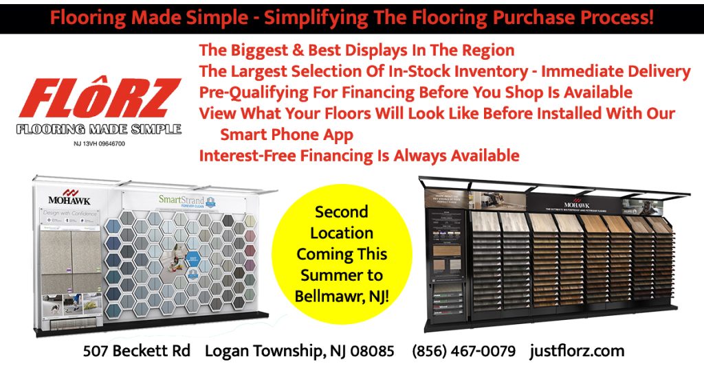 Flooring Made Simple, Florz Flooring, Carpet, Hardwood, LVP, Flooring South Jersey, Flooring Delco
