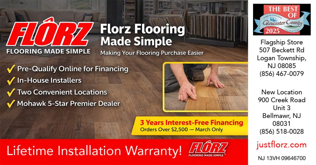 florz flooring made simple, flooring south jersey,